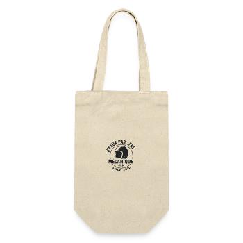 I can't I have mechanical CLM - Gift Bag for Bottles - nature - Front