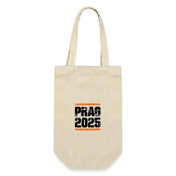 Prague 2025 Team - Gift Bag for Bottles - nature - Front