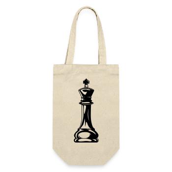 Chess King - Gift Bag for Bottles - nature - Front