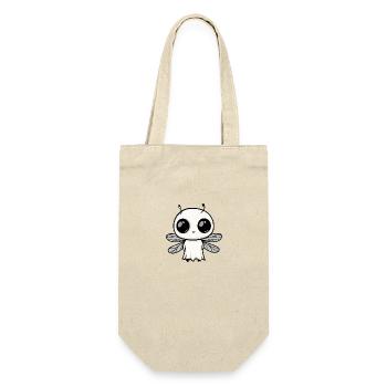 Dragonfly Halloween Funny Ghost - Gift Bag for Bottles - nature - Front