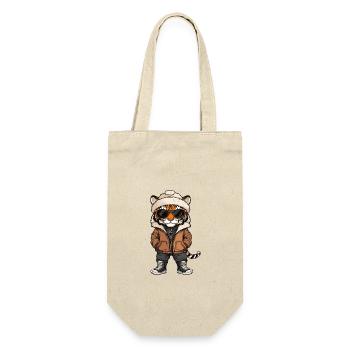 Tiger Cool Comic - Gift Bag for Bottles - nature - Front