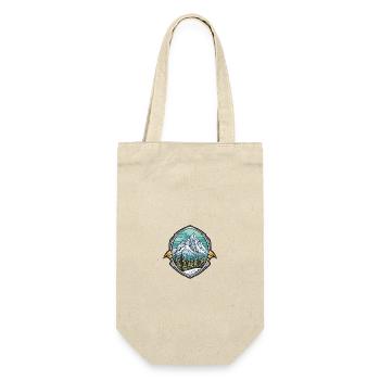 Alps Ski Mountains - Gift Bag for Bottles - nature - Front
