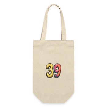 39 Number symbol - Gift Bag for Bottles - nature - Front
