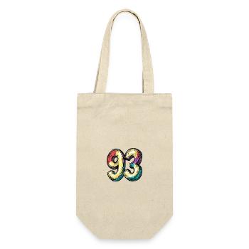 93 Number Symbol - Gift Bag for Bottles - nature - Front