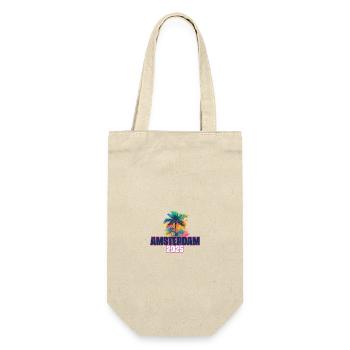 Amsterdam 2025 Holiday Palm Trees - Gift Bag for Bottles - nature - Front