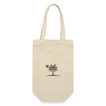 Island Palm Tree Summer - Gift Bag for Bottles - nature - Front