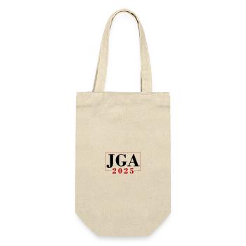 Jga 2025 Bachelor Party - Gift Bag for Bottles - nature - Front