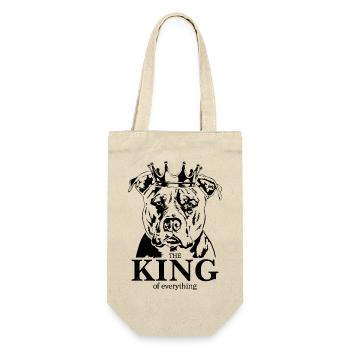 AMERICAN STAFFORDSHIRE King Dog Wilsigns - Sac à bouteille - nature - Devant
