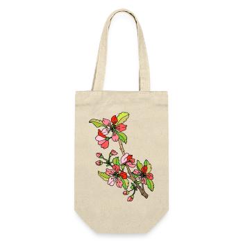 Flowers - Gift Bag for Bottles - nature - Front
