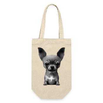 Chien Chiens Chihuahua Propriétaire de chien Chihuahua Chihua Chippy - Sac à bouteille - nature - Devant
