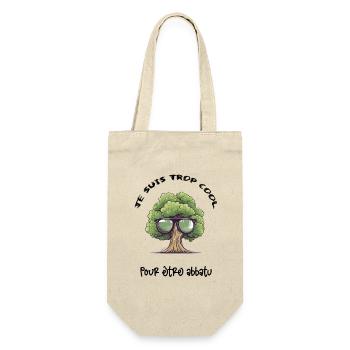 Arbre avec des lunettes de soleil - Sac à bouteille - nature - Devant