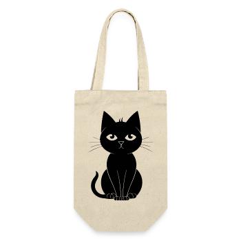 Chat chaton chaton dame - Sac à bouteille - nature - Devant