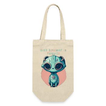 Diplomatie extraterrestre en cours - Sac à bouteille - nature - Devant