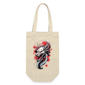 Dragon japonais - Sac à bouteille - nature - Devant