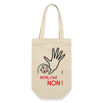 Non, C’Est Non ! (Non Signifie Non ! Friendly 2C) - Sac à bouteille - nature - Devant