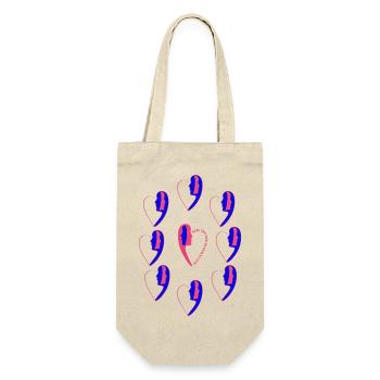 Séduction d'une femme amoureuse. - Sac à bouteille - nature - Devant
