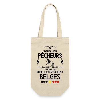 Die besten belgischen Angler - Geschenkbeutel für Flaschen - Natur - Vorne