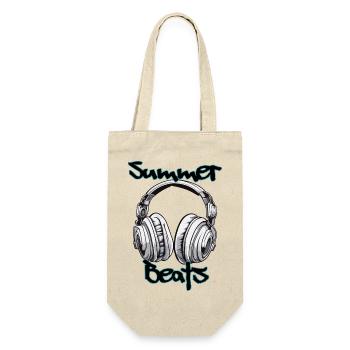 Headphones / Audio / Music / Sound / Cool - Gift Bag for Bottles - nature - Front
