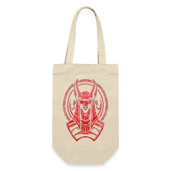 Ägypten-Hieroglyphe Nil-Flagge Pharao-Pyramide Kairo - Geschenkbeutel für Flaschen - Natur - Vorne