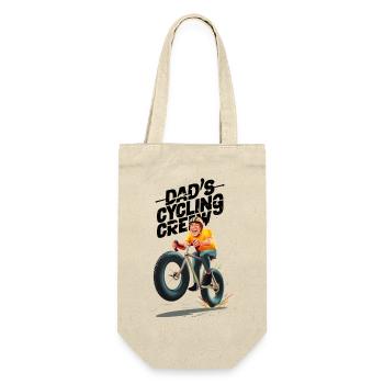 Lebendige Offroad-Radsport-Illustration - Geschenkbeutel für Flaschen - Natur - Vorne