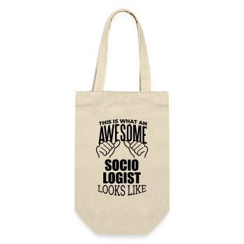 sociologue - Sac à bouteille - nature - Devant