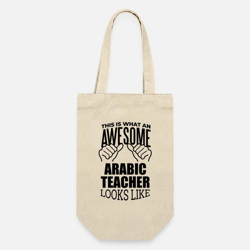 Arabisch - Geschenkbeutel für Flaschen - Natur