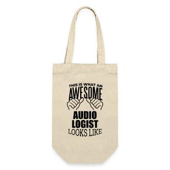 Audiologie Audiologie Audiologie - Sac à bouteille - nature - Devant