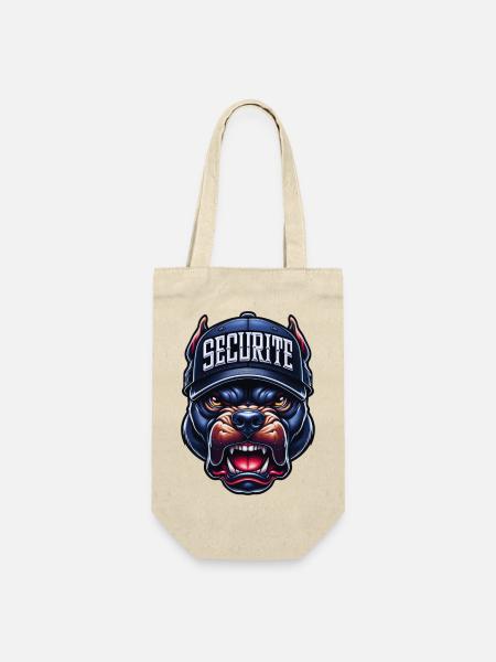 securité pitbull - Sac à bouteille - nature