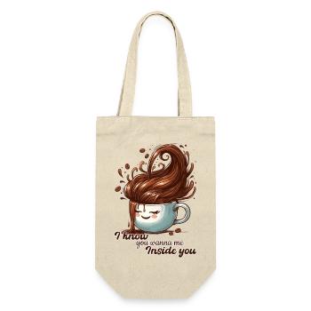 Coffee Mug Funny Gift - Gift Bag for Bottles - nature - Front