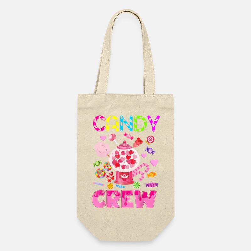 Candy Crew Decorations Sweetie Candy Squad - Geschenkbeutel für Flaschen - Natur