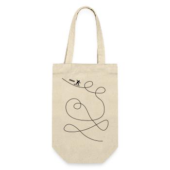 Surfer makes loops - Gift Bag for Bottles - nature - Front