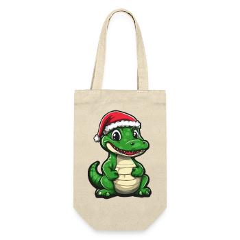 Noël de l’alligator - Sac à bouteille - nature - Devant
