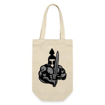 Spartan warrior - Gift Bag for Bottles - nature - Front