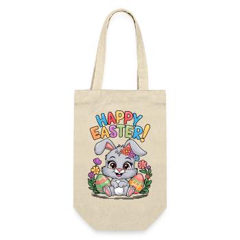 Easter Bunny Happy Easter Easter Easter Egg Easter - Gift Bag for Bottles - nature - Front