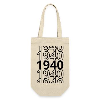 1940 1940 1940 - Gift Bag for Bottles - nature - Front