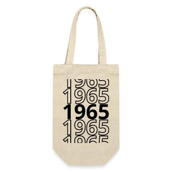 1965 1965 1965 - Geschenkbeutel für Flaschen - Natur - Vorne