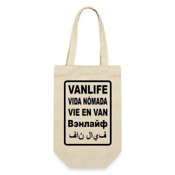 Vanlife International - Gift Bag for Bottles - nature - Front