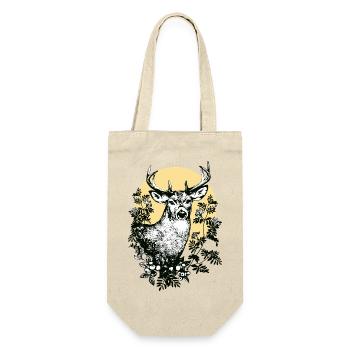 Cerf - Sac à bouteille - nature - Devant