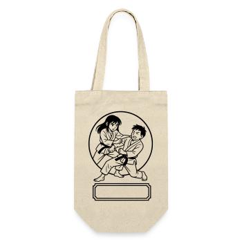 Manga Judo - Gift Bag for Bottles - nature - Front