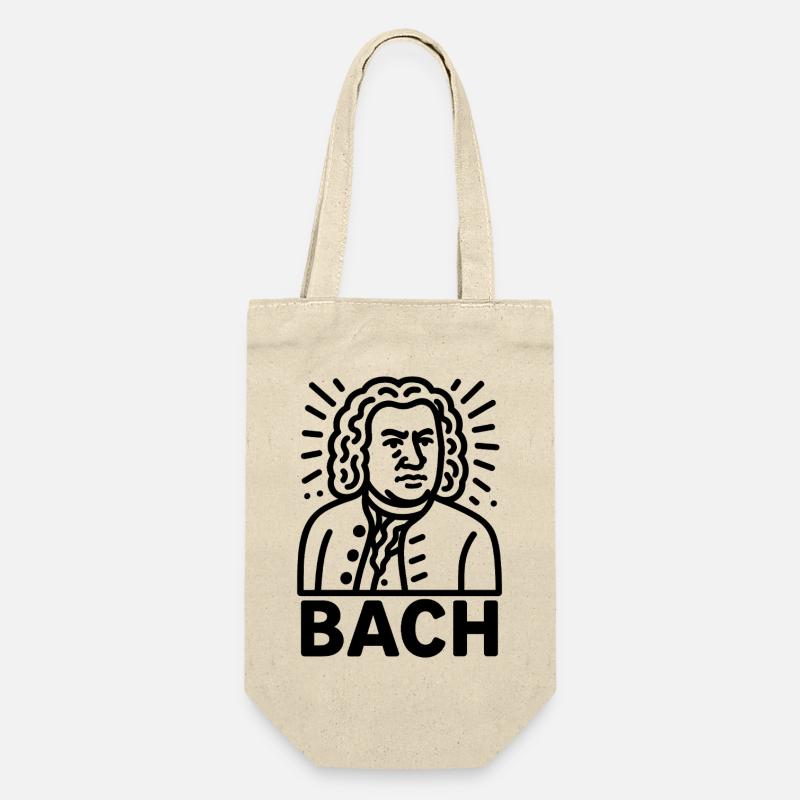 Johann Sebastian Bach - Gift Bag for Bottles - nature
