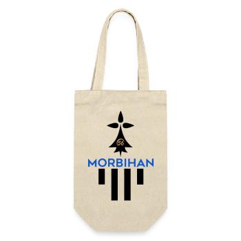 Morbihan 56 logo - Gift Bag for Bottles - nature - Front