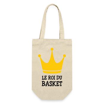 The King of Basketball - Gift Bag for Bottles - nature - Front