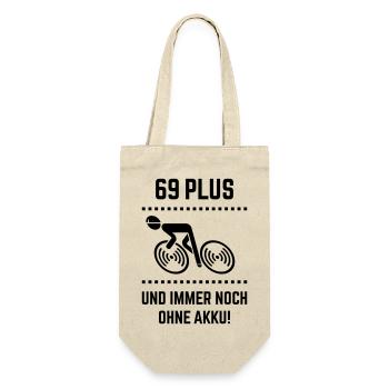 69 Plus – still without battery! Bicycle Road Bike B - Gift Bag for Bottles - nature - Front