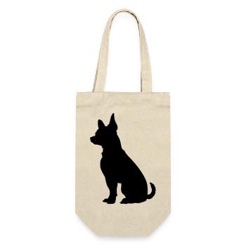 Chien - Sac à bouteille - nature - Devant