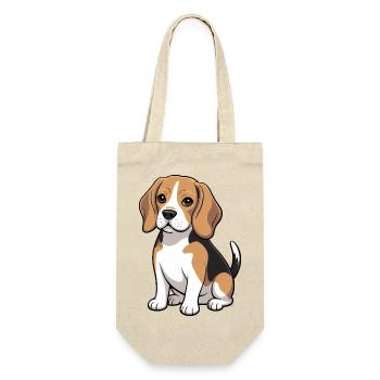 Beagle Pup Dog Lover - Gift Bag for Bottles - nature - Front