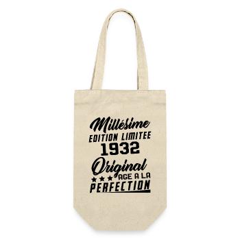 Millésime 1932 Original Cadeau D'anniversaire - Sac à bouteille - nature - Devant