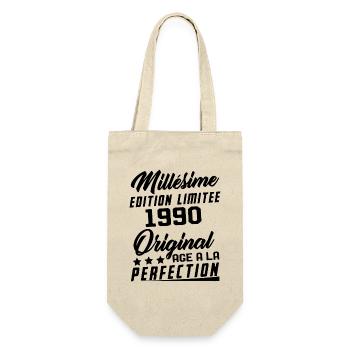Millésime 1990 Original Cadeau D'anniversaire - Sac à bouteille - nature - Devant