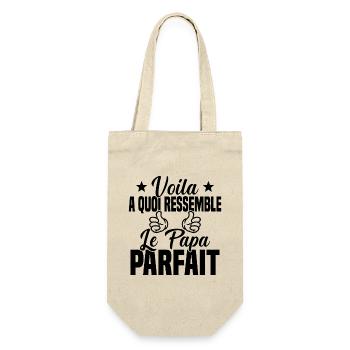 Voila à Quoi Ressemble le Papa Parfait - Sac à bouteille - nature - Devant