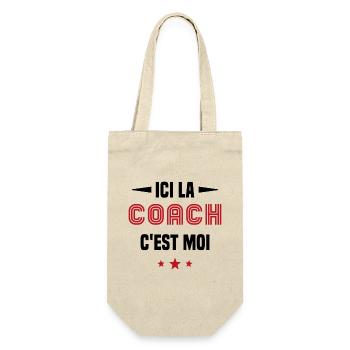 Ici La Coach C'est moi - Sac à bouteille - nature - Devant