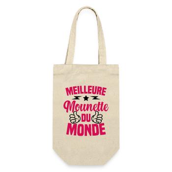 Fête des Mères Meilleure Mounette du Monde - Sac à bouteille - nature - Devant
